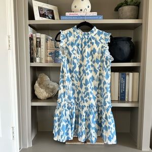 Cute blue and cream dress by Pinch